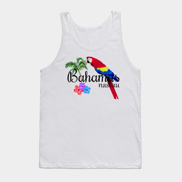 Tropical Nassau Bahamas Tank Top by macdonaldcreativestudios